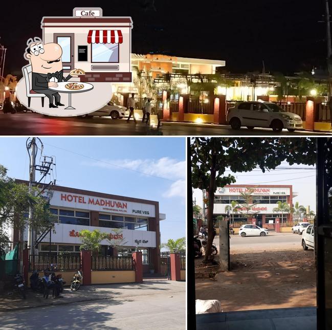 Check out how Hotel Madhuvan Veg looks outside