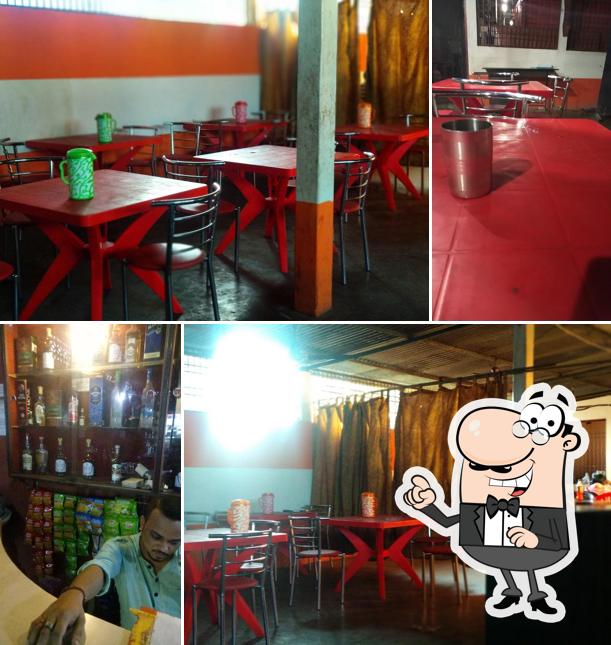 The interior of Madhushala Restaurant