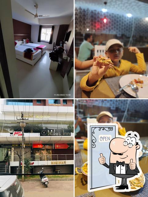 Here's an image of Miles Inn veg bite