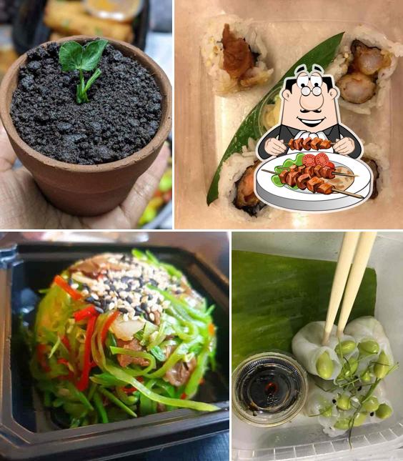 Chocolate mousse at Noshi - Yum Asian Delivery