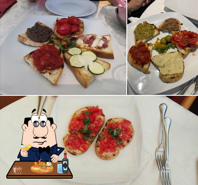 Bruschette al Ristorante Pizzeria “Hostaria Il Buco”