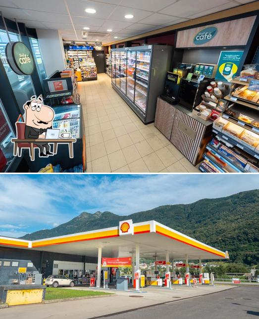 Gli interni di Shell Switzerland