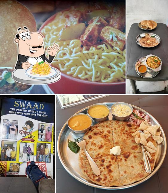 Spaghetti carbonara at Swaad - The paratha house & more