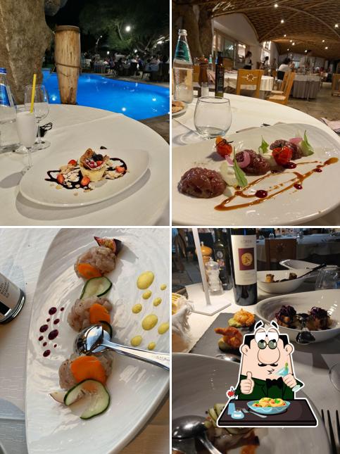 Platti al Ristorante La Rocca da Chiara