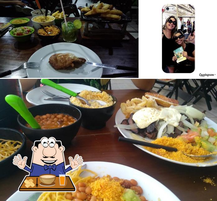 Comida em Gregos e Troianos Bar e Churrascaria