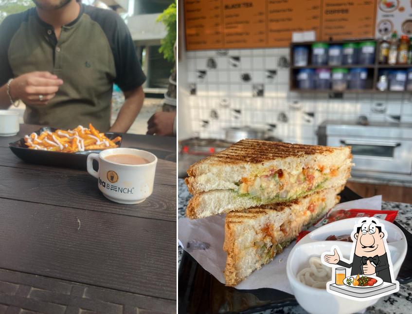 Food at Tea Bench