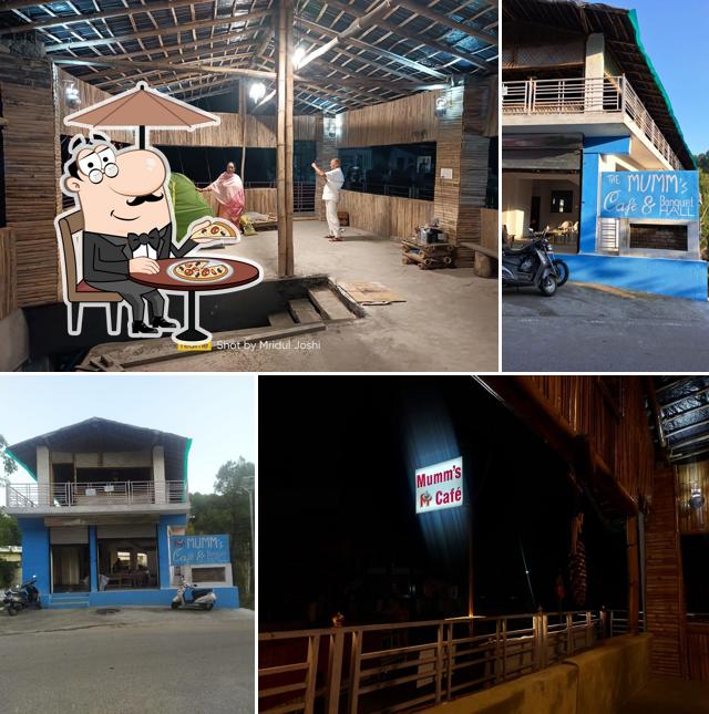 The exterior of The Mumm's café