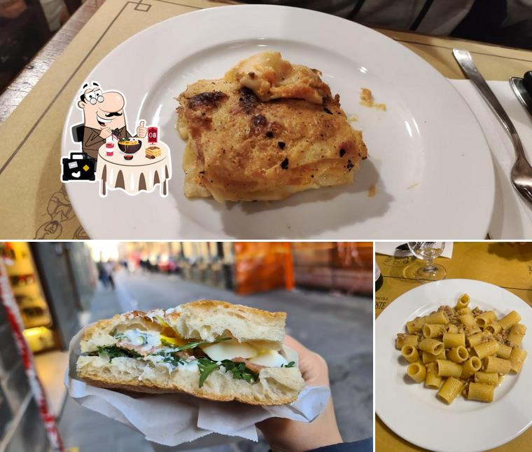 Questa è la immagine che mostra la cibo e bevanda di Trattoria Le Mossacce