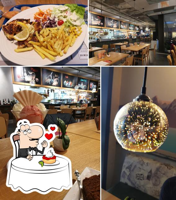 Aicha's offre un'ampia varietà di dessert