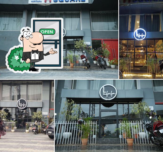 Check out how lifafa cafe & bistro looks outside