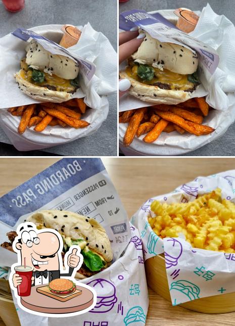 Commandez un hamburger à Gomu