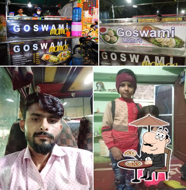 Enjoy the view outside Goswami Momos