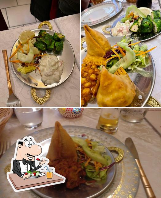 Cibo al Ristorante Maharaja