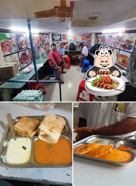 This is the image displaying food and interior at Parvati Snack