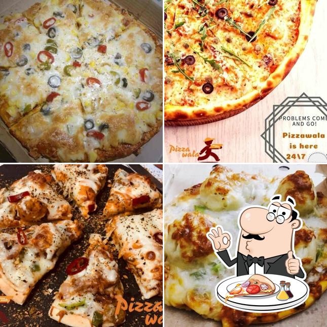 At Pizzawala, you can try pizza