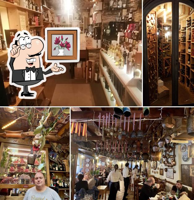 Gli interni di La Fattoria del Campiglione