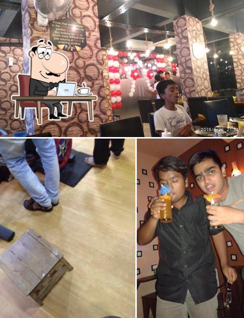 Among various things one can find interior and beverage at MockShok - A Non-Alcoholic Bar