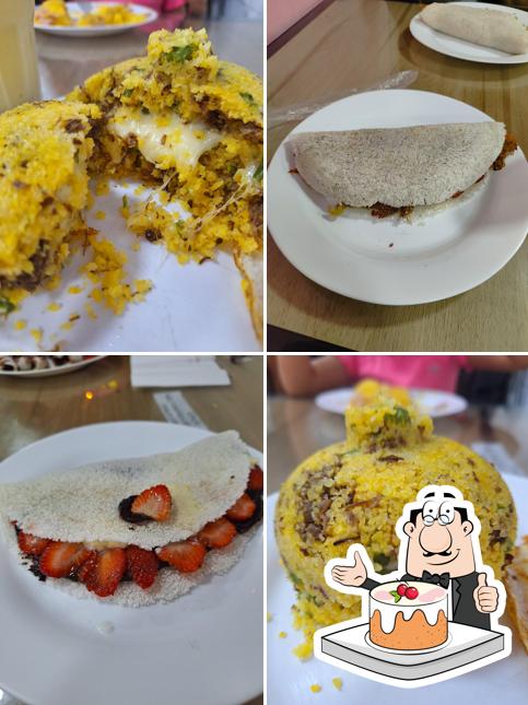 Bolos de cenoura em Tapioca da Tia Nay