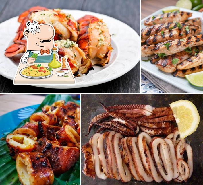 Food at Bike Barbeque ( BBQ RIDE ) @ ECR Food Street, Injambakkam