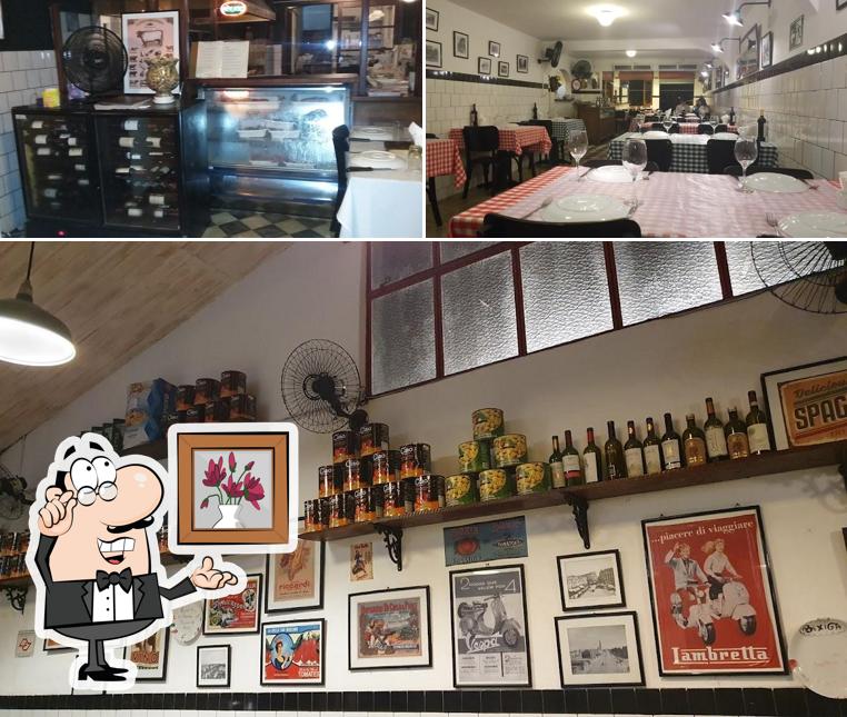 O interior do Bixiga Forneria - Ubatuba