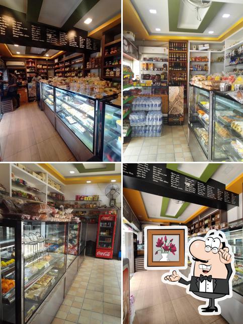 The interior of Bread Line bakery