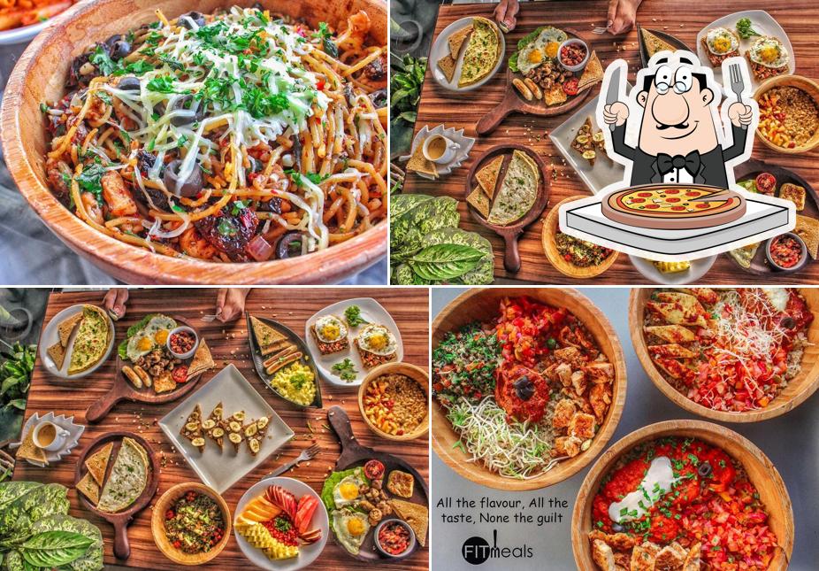 Try out pizza at FitMeals India - Healthy food Hyderabad