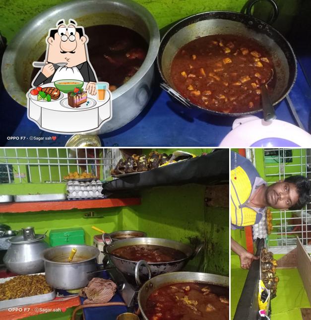 Hot and sour soup at Gunjan Hotel