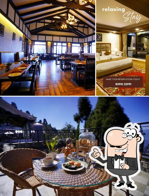 The interior of Istana Resort & Spa, Darjeeling