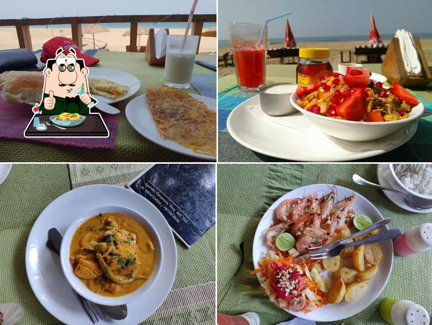 Food at Manveer's Kitchen at Forget Me Not Beach Resort