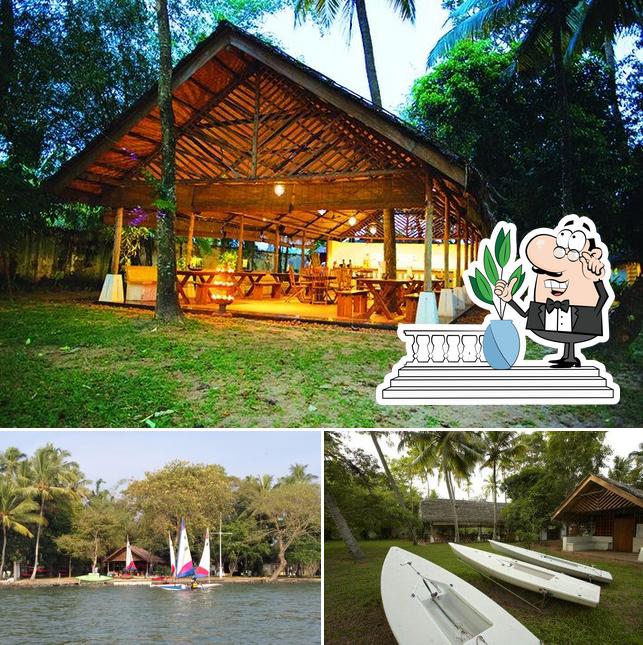 Check out how Olam on the lake (Sailing Club House) looks outside