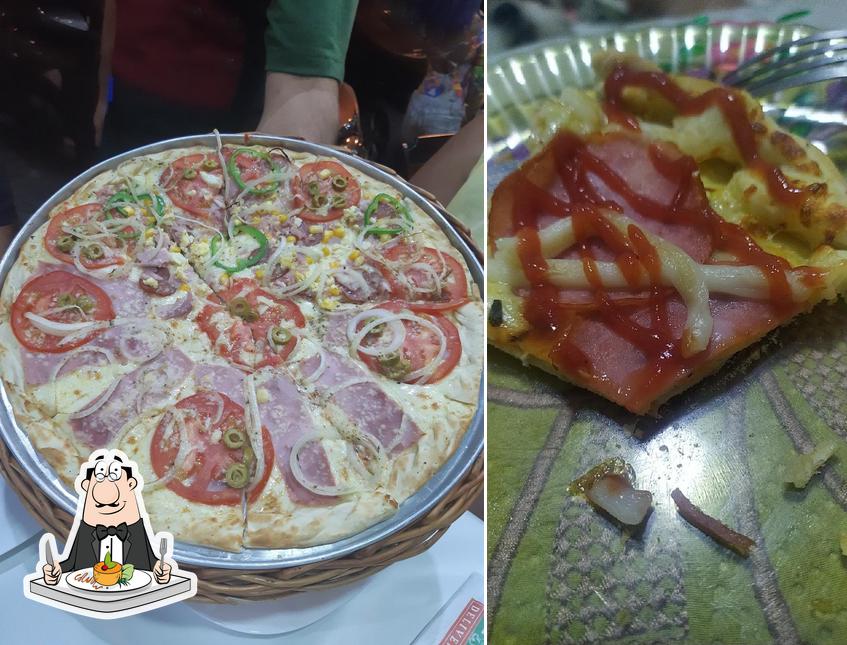 Comida em Pizzaria Don Leal