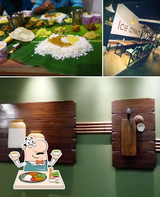 The image of Vinayaka Tourist Home’s food and dining table