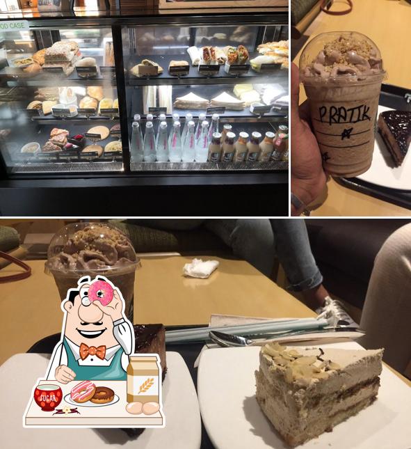 Starbucks provides a range of desserts