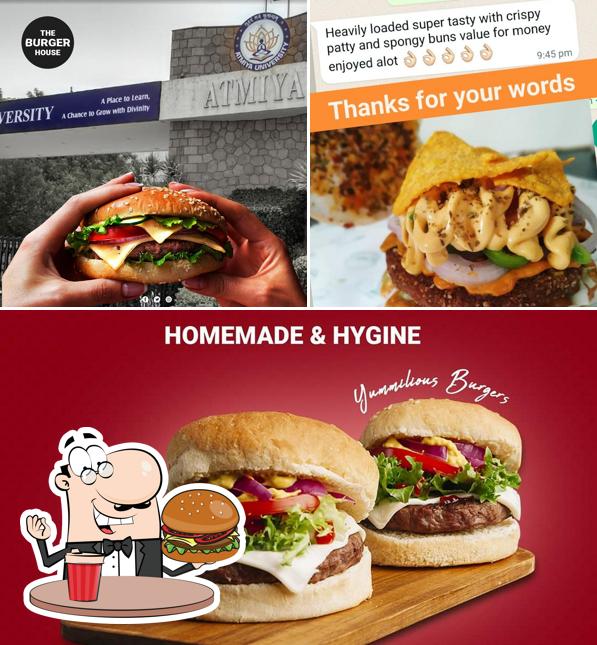Treat yourself to a burger at THE BURGER HOUSE