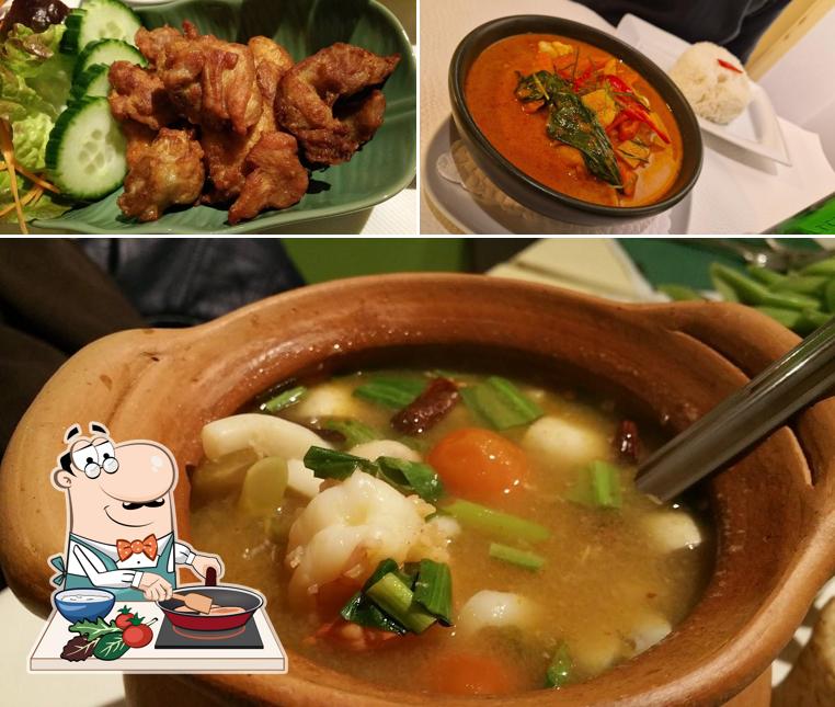 Pollo al curry al Thai Shokdee