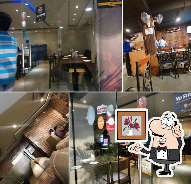 The interior of Hyderabad spicy house