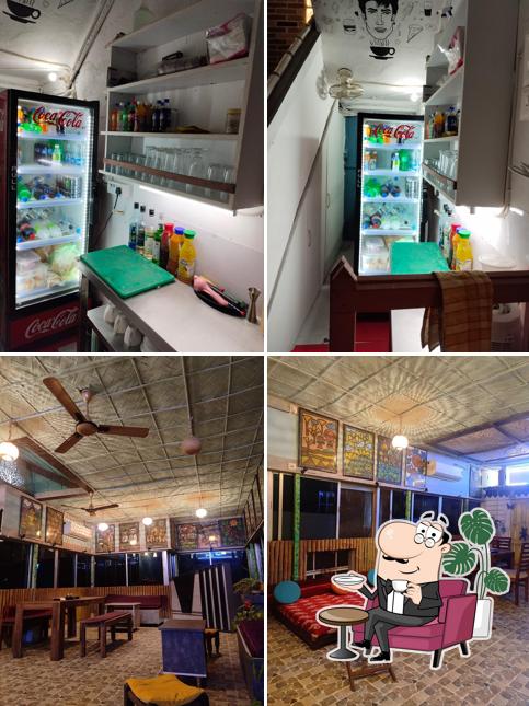 The interior of CHHAYATARU CAFE