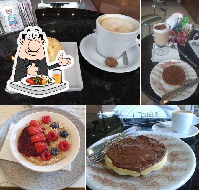 Platos en Dublin Coffee