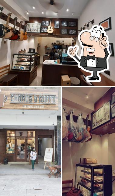 Check out how Chords and Coffee - The Music Store Café looks inside