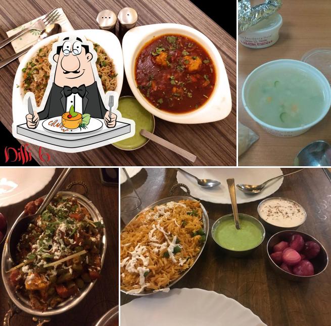 Food at Dilli-6 Restaurant