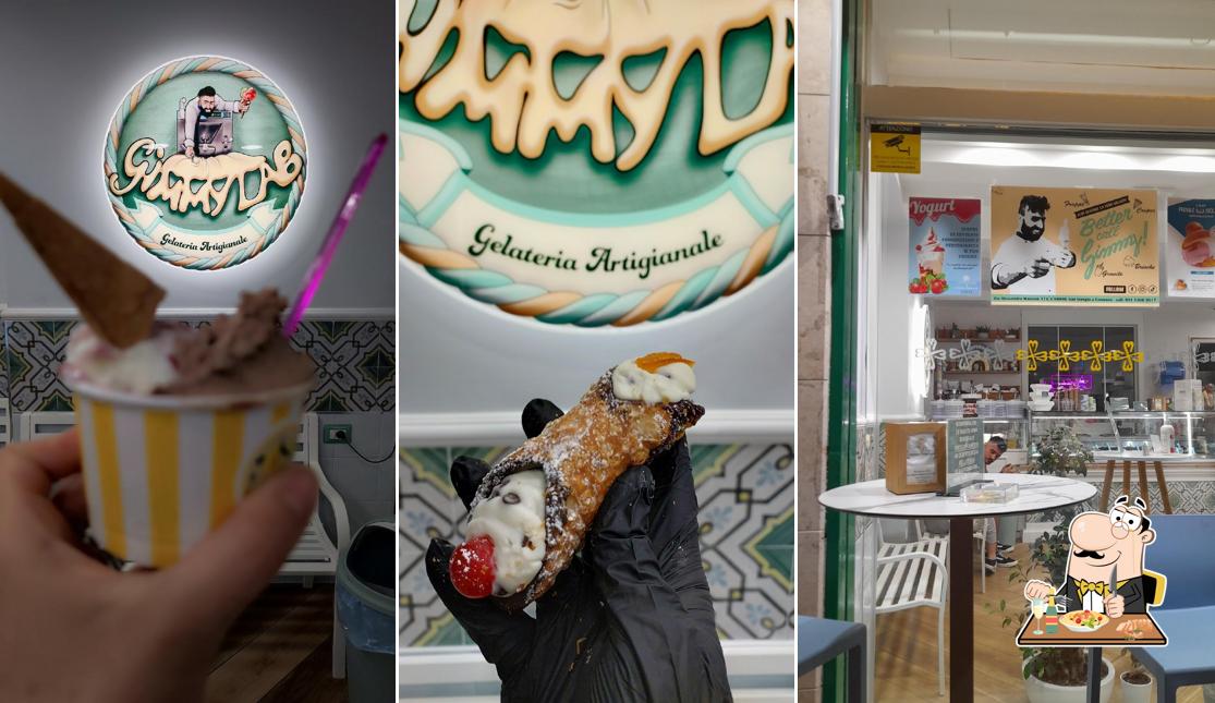 Cibo al GimmyLab Gelateria Artigianale