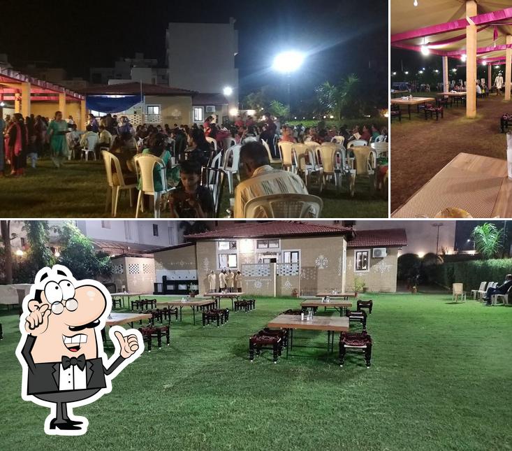 The interior of Goras Restaurant & Party Plot