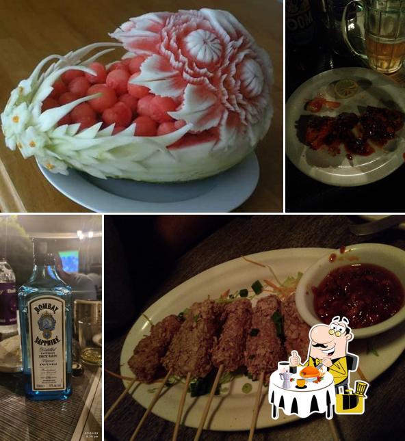 Food at New Hangout D Garden Lounge