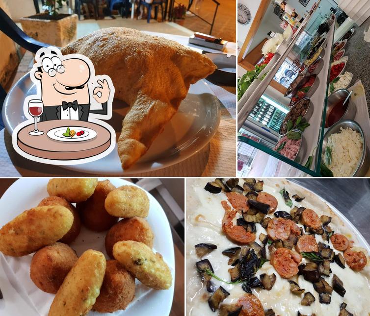 Platti al Pizzeria Vesuvio
