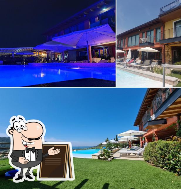 Goditi la vista dagli esterni di Relais Villa Olivi