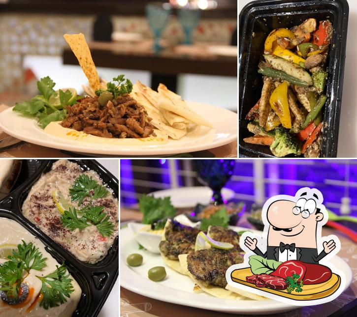 Try out meat dishes at Almadhaq