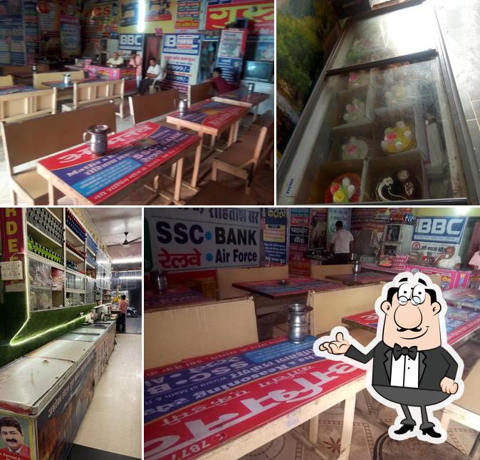 The interior of Ashoka Hotel cake house & shake