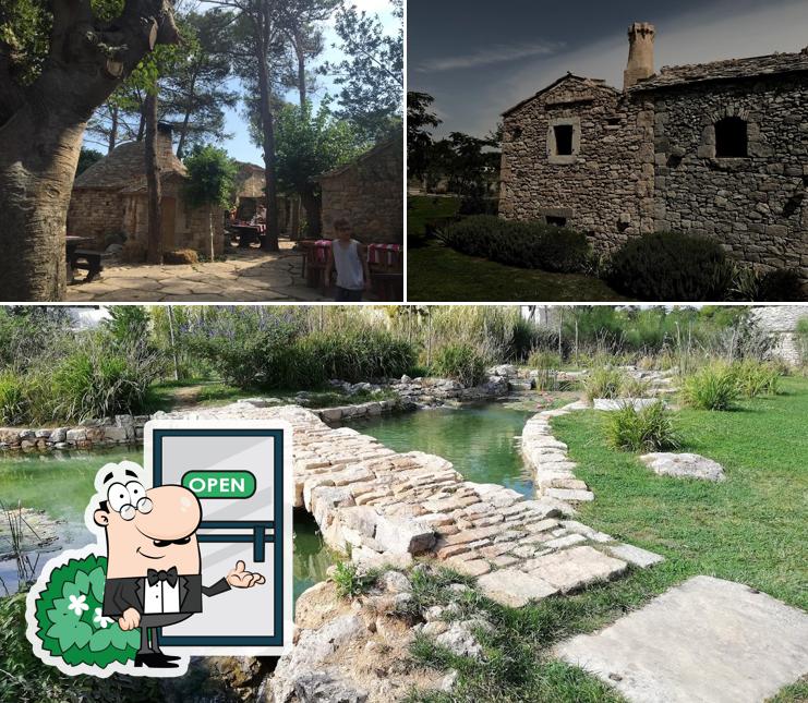 Gli esterni costituiscono una caratteristica importante di Dalmatian Ethno Village