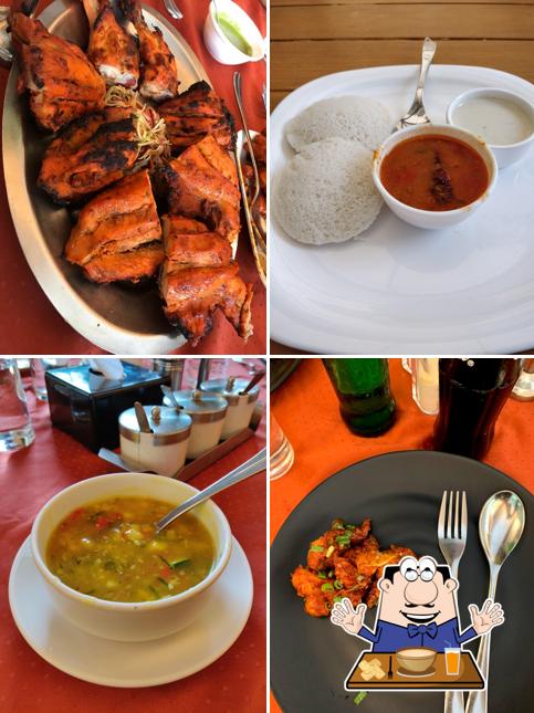 Food at Gulmohar Restaurant, IIT Bombay