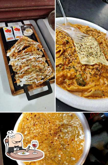 Food at Hot spot mini shop